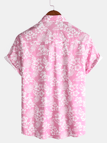 Andreas – Pure Cotton Tropical Bloom Shirt