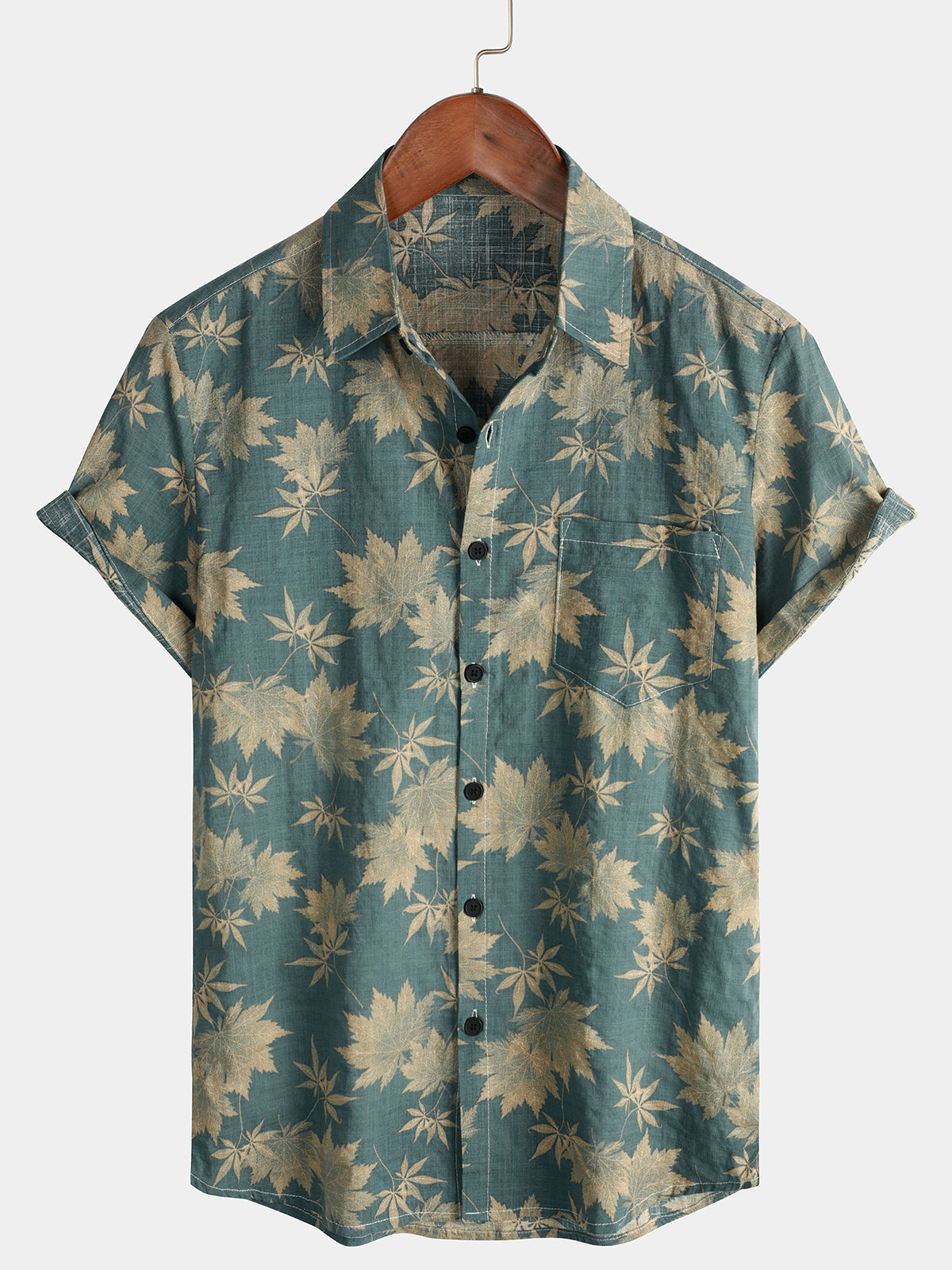 Vasileios – Tropical Vibe Cotton Shirt