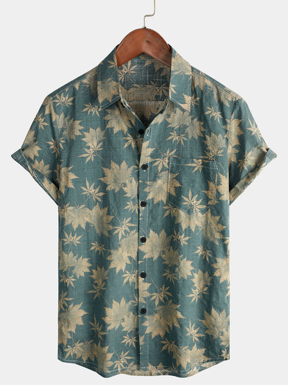 Vasileios – Tropical Vibe Cotton Shirt