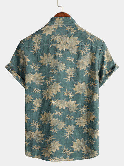 Vasileios – Tropical Vibe Cotton Shirt