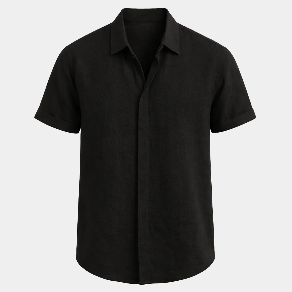 Philippos – Classic Linen Essential Πουκάμισο