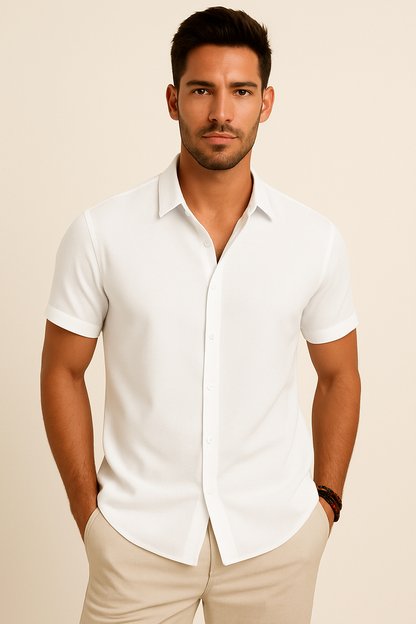 Philippos – Classic Linen Essential Πουκάμισο