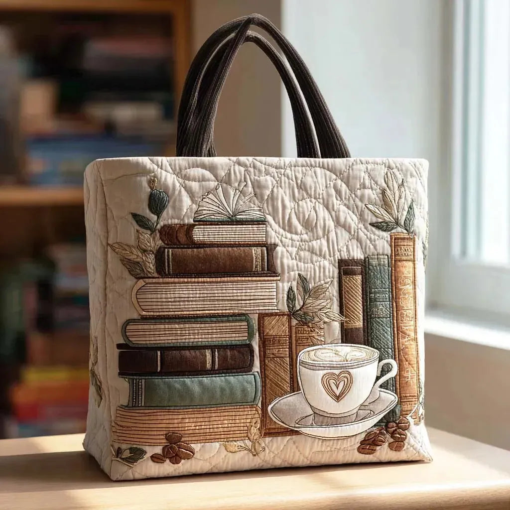 Χειροποίητη τσάντα Tote Coffee Chapter