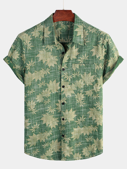 Vasileios – Tropical Vibe Cotton Shirt