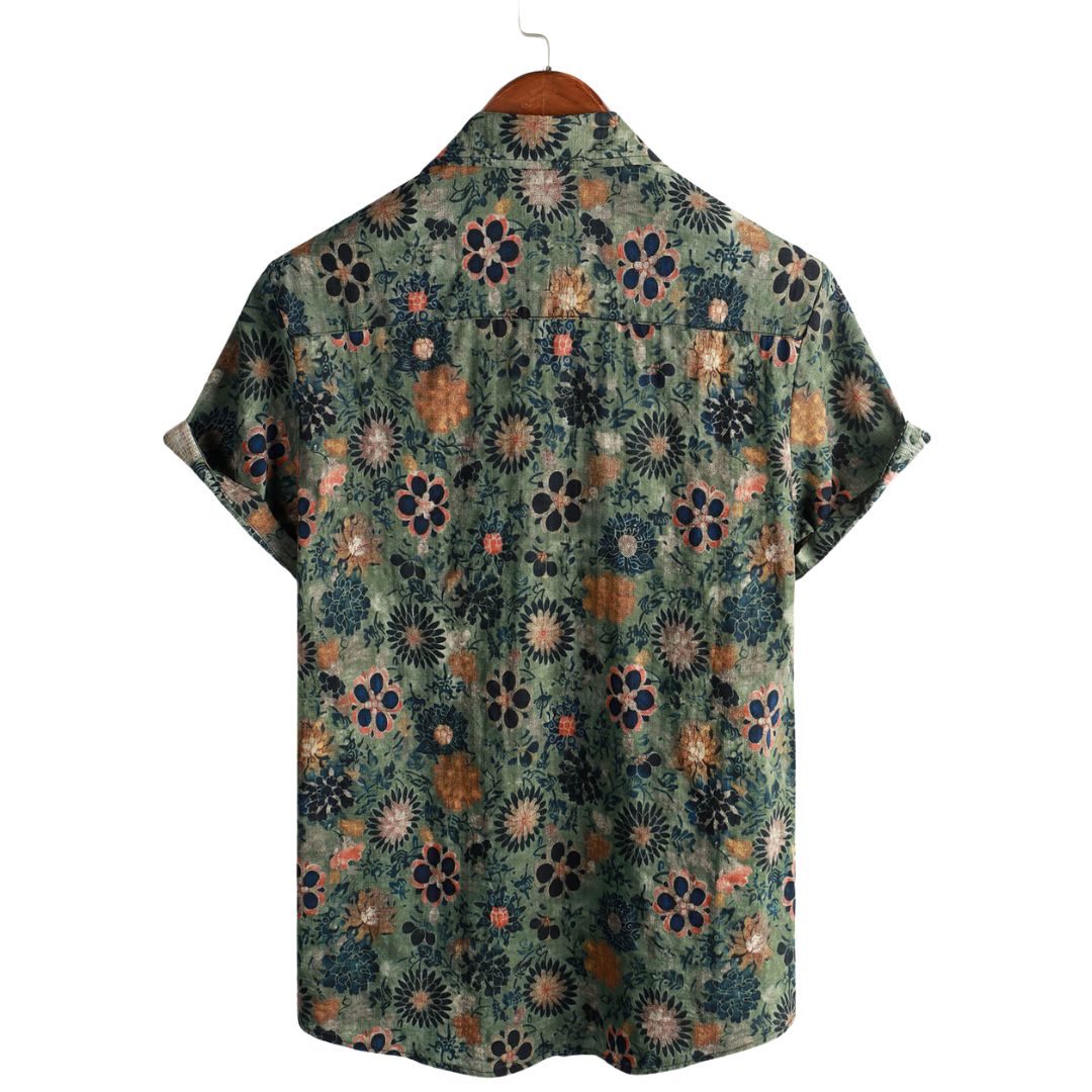 Vasileios – Tropical Vibe Cotton Shirt