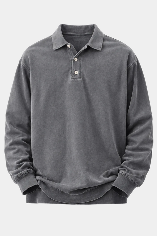 Heitor – Urban Retro Quarter-Zip Longsleeve