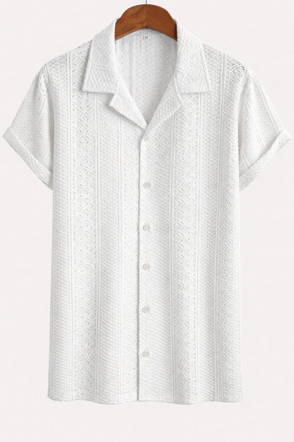 Nikolaos – Jacquard Geometric Breeze Πουκάμισο